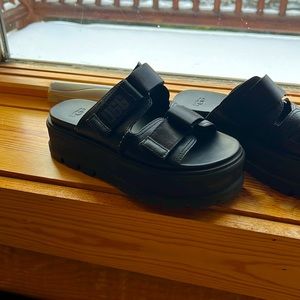 UGG platform sandals